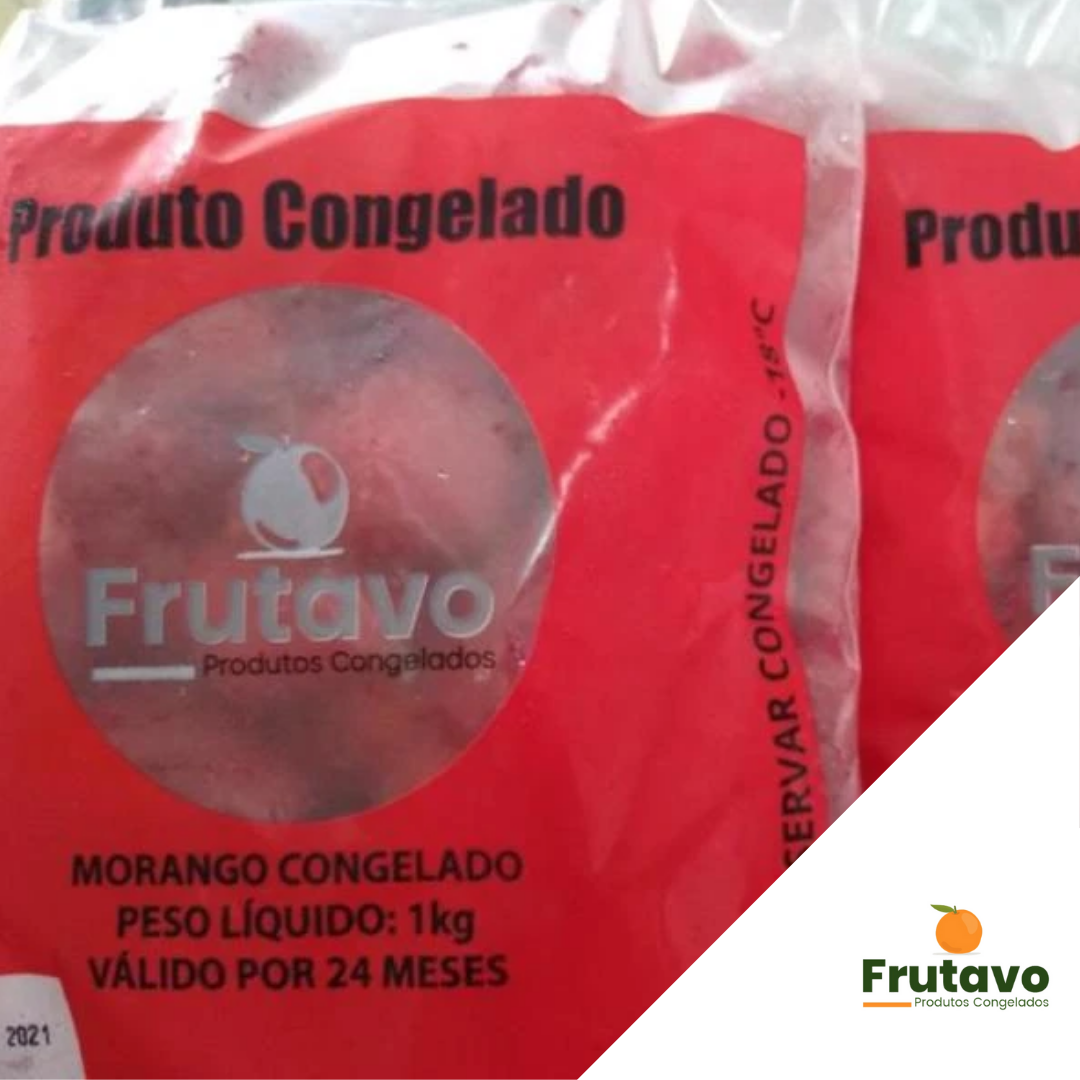 Morangos congelado